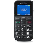 Panasonic KX-TU 110 Téléphone Senior Noir Easy Phone 1,77" Double SIM