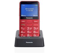 Panasonic KX-TU155EXRN téléphone portable 6,1 cm (2.4") 102 g Rouge Appareil-photo de téléphone