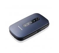 Panasonic KX-TU550 Téléphone À Clapet 4G Bleu Avec Touche SOS