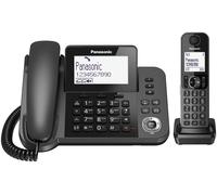 Panasonic KX-TGF310EX - Filaire/sans fil avec ID d'appelant - DECT\GAP - noir métal