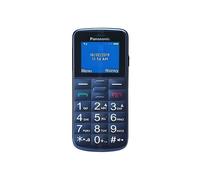 Panasonic KXTU110 Téléphone Portable GSM, Capacité 32GB, Écran Couleur, Double SIM, Radio FM, Bluetooth, Appareil Photo, Bleu
