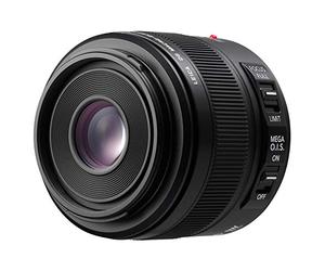 Panasonic Leica 45mm F2.8 Macro | Objectif Macro à focale Fixe H-ES045E (Grande Ouverture F2.8, Stabilisé, Design Compact, equiv. 35mm : 90mm) Noir - Compatible Monture Micro 4/3 Panasonic & Olympus