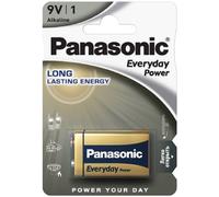 PANASONIC - Lot de 3 flacons de 1 Everyday Power Silver Cube 6LF22-9V pile alcaline