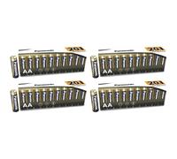 Panasonic Lot de 4 Packs 20 Piles Alcalines Everyday Power SILVER AA LR6