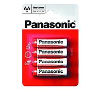 Panasonic Piles RED Zinc-Carbon AA (LR6) 1,5V G – Pack de 4