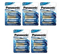 Panasonic Lot de 5 Blisters de 2 Piles Evolta Mono / D / LR20