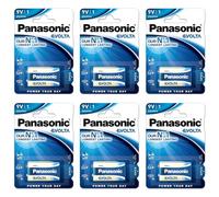 Pile alcaline 6LR61 Panasonic Evolta G