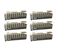 Panasonic Lot de 6 Packs 20 Piles Alcalines Everyday Power SILVER AA LR6
