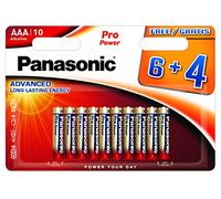 Panasonic Pro Power AAA 6+4 Batterie à usage unique Alcaline
