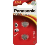 Panasonic LR-44EL/2B - Pile 2 x LR44 - alcaline - 120 mAh