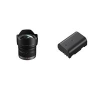 Panasonic Lumix 7-14mm F4.0 | Objectif Zoom Ultra Grand Angle H-F007014E (Ouverture constante F4.0, equiv. 35mm : 14-28mm) Noir & Lumix DMW-BLF19E 7.2V, 1860mAh, 13.4Wh - Noir