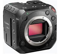 Panasonic LUMIX BS1H Caméra de cinéma Full Frame Box Style Boîtier Compact avec 6K 24p/5.9K 30P 10-bit Enregistrement vidéo illimité et contrôle Multicam Noir