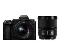 Panasonic Lumix S5IIX + S 20-60MM F3.5-5.6 + 50mm F1.8 MILC 24,2 MP CMOS 12000 x 8000 pixels Noir