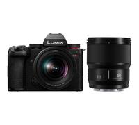 Panasonic Lumix S5II + S 20-60MM F3.5-5.6 + 50mm F1.8 MILC 24,2 MP CMOS 12000 x 8000 pixels Noir