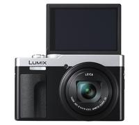 Panasonic Lumix DC-TZ99 - Appareil photo numérique - compact - 20.3 MP - 4K / 30 pi/s - 30x zoom optique - Leica - Wi-Fi, Bluetooth - argent