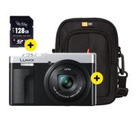 Panasonic Lumix TZ99 1/2.3" Appareil-photo compact 20,3 MP MOS 5184 x 3888 pixels Noir, Argent