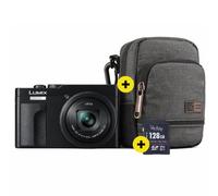 Panasonic Lumix DC-TZ99 Noir | ✅Sac Case Logic Era gratuit & carte mémoire 128GB