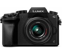 Panasonic Lumix DMC-G7 + 14-42mm II + 45-150mm MILC 16,00 MP Live MOS 4592 x 3448 pixels Noir - Appareils photos numériques (16,00 MP, 4592 x 3448 pixels, Live MOS, 4K Ultra HD, Écran tactile, Noir)