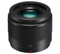 Objectif hybride Panasonic Lumix G 25mm f/1.7 noir Noir A