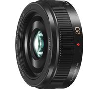Panasonic LUMIX G II Objectif, 20 mm, F1.7 ASPH, MIRRORLESS Micro Four Thirds, H-H020AK (USA Noir)