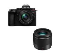 PANASONIC LUMIX G9 II Noir + Objectif G 12-60mm f/3.5-5.6 + G 25mm f/1.7