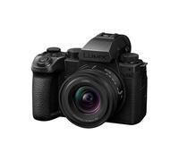 Panasonic Lumix S5 IIX, Appareil Photo Hybride Plein Format + Objectif Lumix S 18-40mm F4.5-6.3 (24MP, AF Phase, Double Stab., Vidéo 6K 10bit illimité, Rafale 30ips, Tropicalisé), Noir