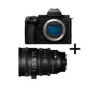Panasonic Lumix S5 IIx + Sigma 28-45mm T2 FF AF Cine Line - Métrique + Garantie 5 Ans