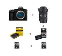 Panasonic Lumix S5 IIx + Sigma 28-70mm f/2,8 + x2 Carte SD 64 Gb + Batterie DMW-BLK22E + Chargeur Double DMW-BLK22