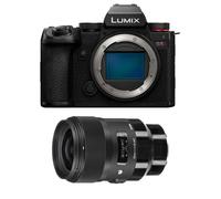 Panasonic appareil photo hybride lumix s5 mark II + objectif sigma 35mm