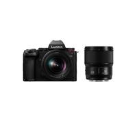 Panasonic Lumix S5II + S 20-60MM F3.5-5.6 + 50mm F1.8 MILC 24,2 MP CMOS 12000 x 8000 pixels Noir
