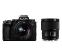 Panasonic Lumix S5II + S 20-60MM F3.5-5.6 + 50mm F1.8 MILC 24,2 MP CMOS 12000 x 8000 pixels Noir
