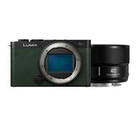 Panasonic LUMIX S9 Body Dark Olive + LUMIX L-mount S 40mm f/2 - Noir