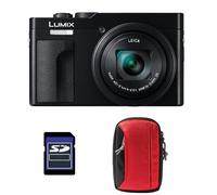PANASONIC Lumix TZ99 Noir + Sac + Carte SD 16 Go