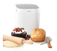 Panasonic Machine à pain Croustina SD-ZP2000WXE, 18 Programmes dont 7 Programmes Pains Croustillants, Programmes Sans Gluten, Brioche, Pâtes, Confiture, 2 Tailles de Pains - L,M