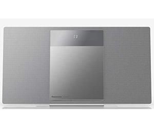 Panasonic Micro-chaîne compacte SC-HC410EG-S I Puissance de 40W CD USB Bluetooth AUX in Autoplay Optimisation sonore avec Space Tune™ App Panasonic Music fixation murale silver - Version Française