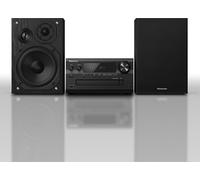 PANASONIC MicroHifiSystem 120W DAB+ FM CD MP3 USB BT WLAN AuxIn HiRes sw SC-PMX802E-K