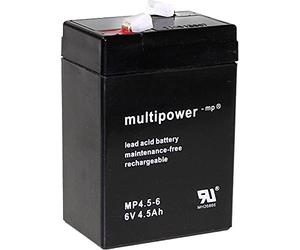 Panasonic Multipower PB-6-4,5-4,8 MP4,5-6 Batterie au Plomb Non tissé 6 V 4,5-6 70 x 105 x 47 mm