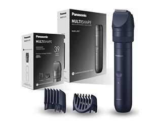 Panasonic MULTISHAPE Modulaire Personnels Soins Système ER-CTN1, tête de coupe pour barbe et tondeuse à cheveux pour hommes avec batterie Ni-MH rechargeable
