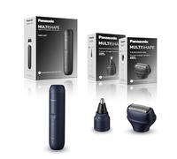 Panasonic MULTISHAPE Système d'Hygiène Modulaire ER-CBN1, ER-CNT1 & ER-CSF1, Unité principale pour MULTISHAPE, Tête de coupe nez, oreille et visage, Tête de rasoir électrique à 3 lames, Noir