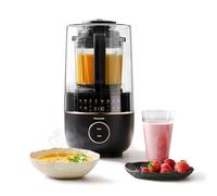 Panasonic MX-HG4401KXE Blender Chauffant, 1.2L, 800W, Chaud et Froid, 9 modes Automatiques, 10 Vitesses, Minuterie, Maintien au Chaud, Nettoyage Automatique, Noir et or Rose