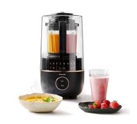 Panasonic MX-HG4401KXE Blender Chauffant 1.2L, 800W, Chaud/Froid, 9 Modes, 10 Vitesses, Minuterie, Auto-Nettoyage, Noir & Or Rose