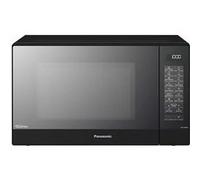 Panasonic NN-GT46KBSUG Four à Micro-ondes et Gril avec Plateau Tournant, 31 litres, Aacier Inoxydable, 1000 W, GrilL 1100 W, 24 Programmes Auto, Écran LCD, Capteur Genius, Menu Junior, Noir