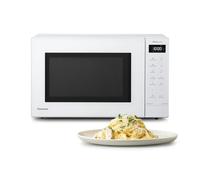 Panasonic NN-ST64QWEPG Micro-Ondes Solo Inverter 32L, 1000W Puissance, 20 programmes automatiques, Décongélation et Réchauffage Auto, Commande Tactile, Cuisson Uniforme, Blanc