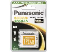 Panasonic P03E/4B900 1x4 Panasonic Akku NiMH Micro AAA 900 mAh