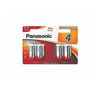 Panasonic Pack 4 Piles Alcalines Pro Power GOLD C/LR14
