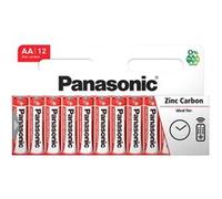 Panasonic Piles AA Zinc-Carbon 1,5V 0Pb/HG/CD – Pack de 12