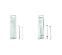 Panasonic Pack recharge buse standard et orthodontique | Buses normale et orthodontique de rechange, jet d’eau et brossette, 1 buse de chaque type