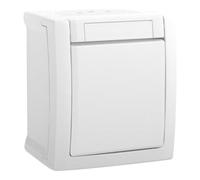 Panasonic Panasonic Interrupteur à bascule FR en saillie blanc 90591104-DE Quantité:1