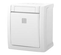 Panasonic Panasonic Interrupteur à bascule lumineux FR-AP blanc Quantité:1