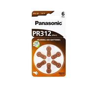 Panasonic PR312 Lot de 60 Piles pour appareils auditifs (10 Paquets)